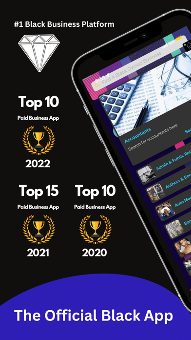 The Official Black App Screenshot