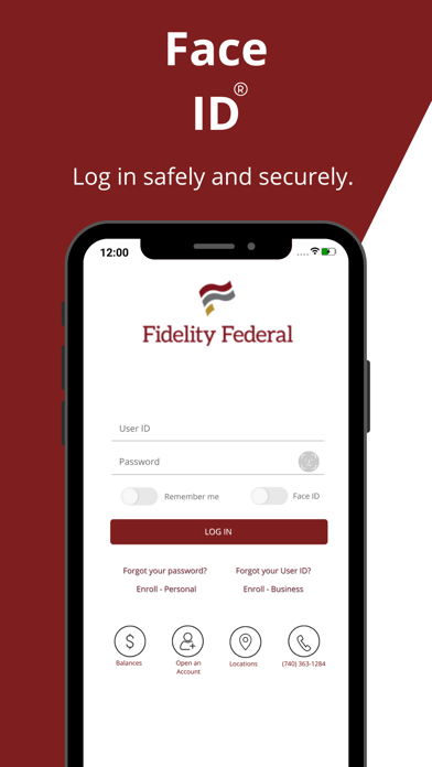 Fidelity Federal Screenshot