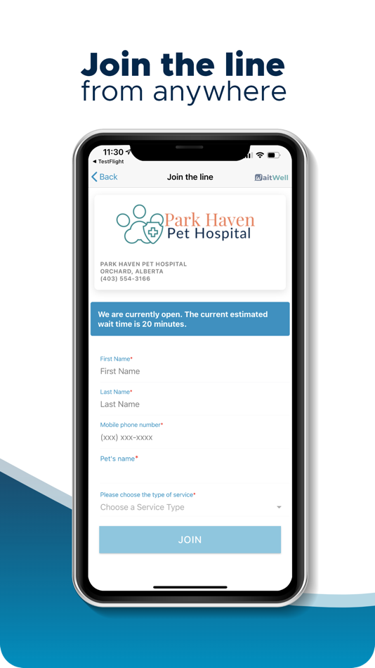 #2. WaitWell (iOS) Podle: WaitWell inc.