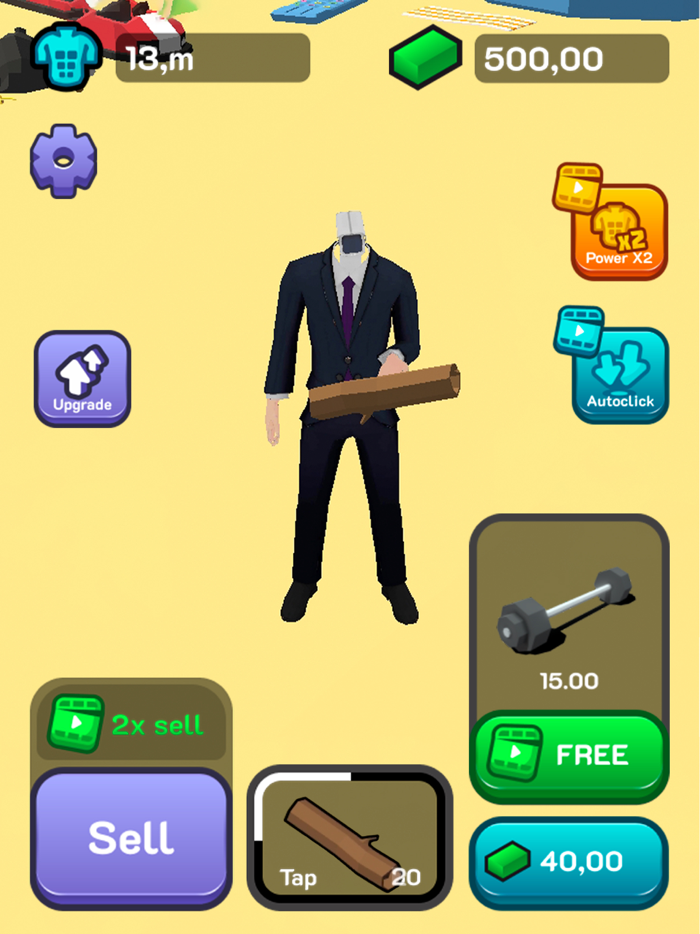 Skibidi Toilet - Idle Gym Hero