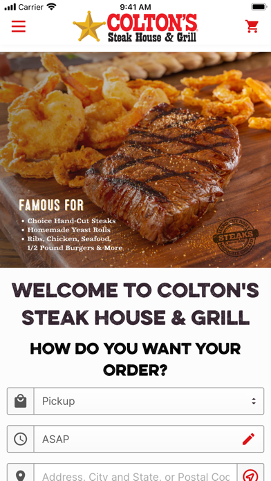 Colton's Steak House and Grill Screenshot