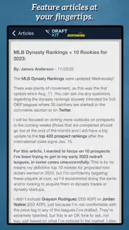 fantasy baseball draft kit '23 iphone screenshot 4