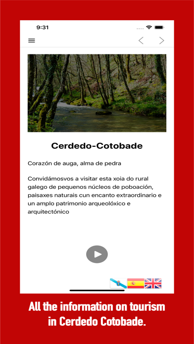 Tourism Cerdedo Cotobade Screenshot