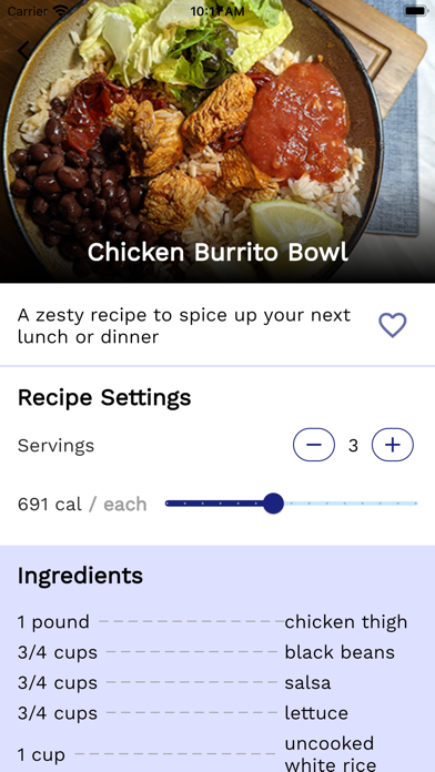 Chop: Meal Plans Screenshot