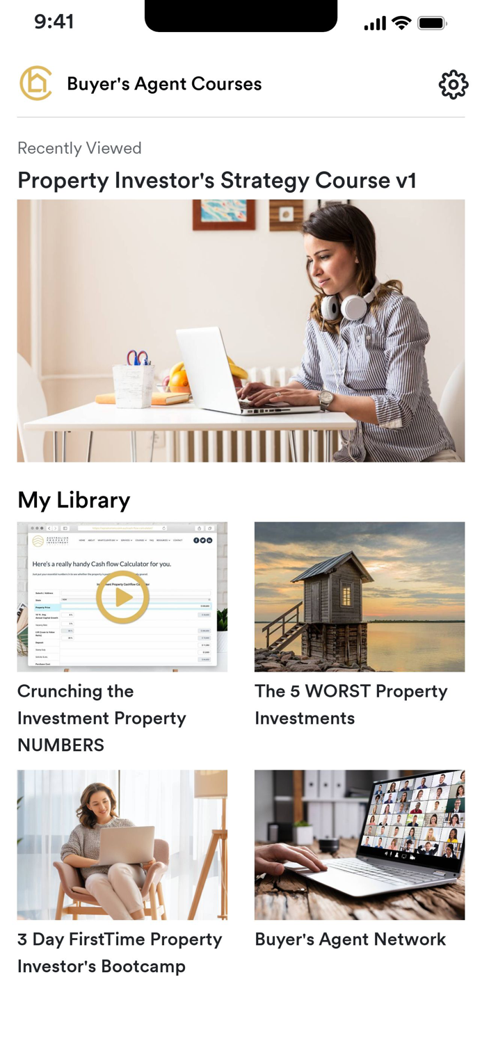 Buyers Agent Courses