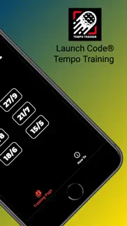 launch code® tempo training iphone screenshot 2