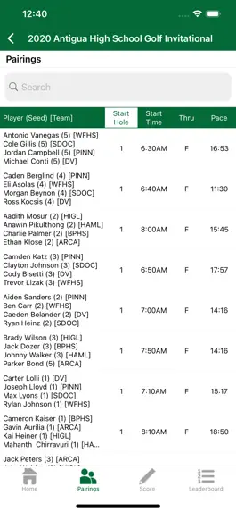 Game screenshot OHSAA Golf hack