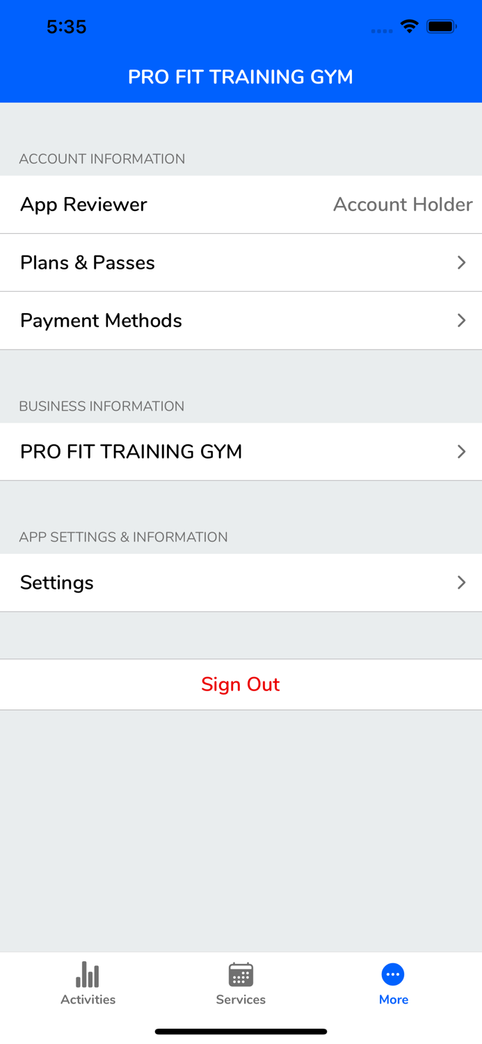 Pro Fit Training Gym