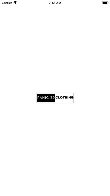 Panic 39 Clothing