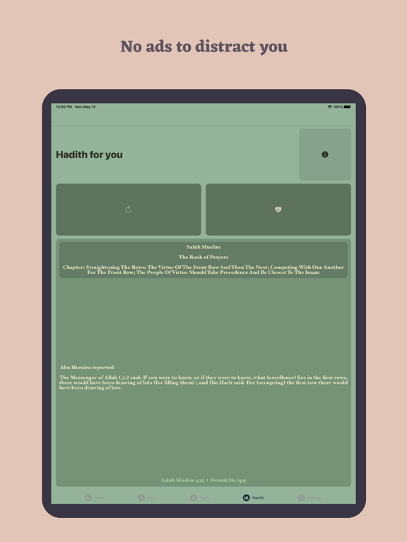 Deen&Me iPad screenshot 3 - Lifestyle app
