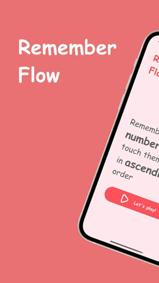 #1. Remember Flow - Brain test (iOS) By: Realizeit LLC