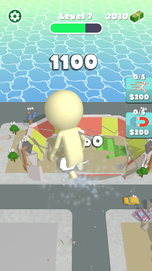 #10. Destructor Giant (iOS) 由: Ahmet Ikbal Adlig