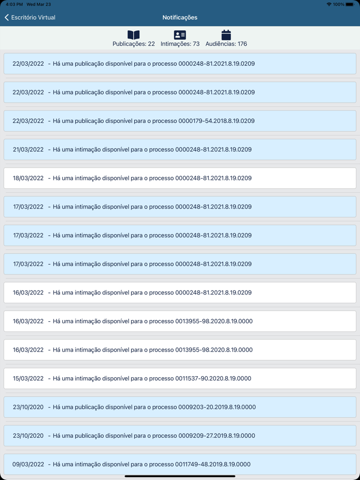 Escritório Virtual TJRJ