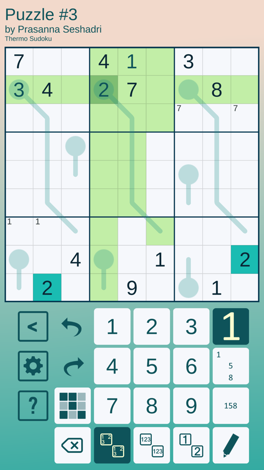 #3. Cracking the Cryptic (iOS) 由: Nick Carney