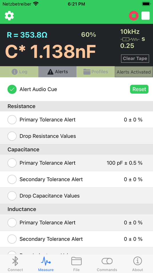 #2. Smart Tweezers LCR Bluetooth (iOS) Podle: Advance Devices, Inc.