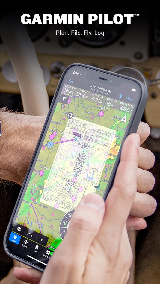 #1. Garmin Pilot (iOS) 由: Garmin DCI