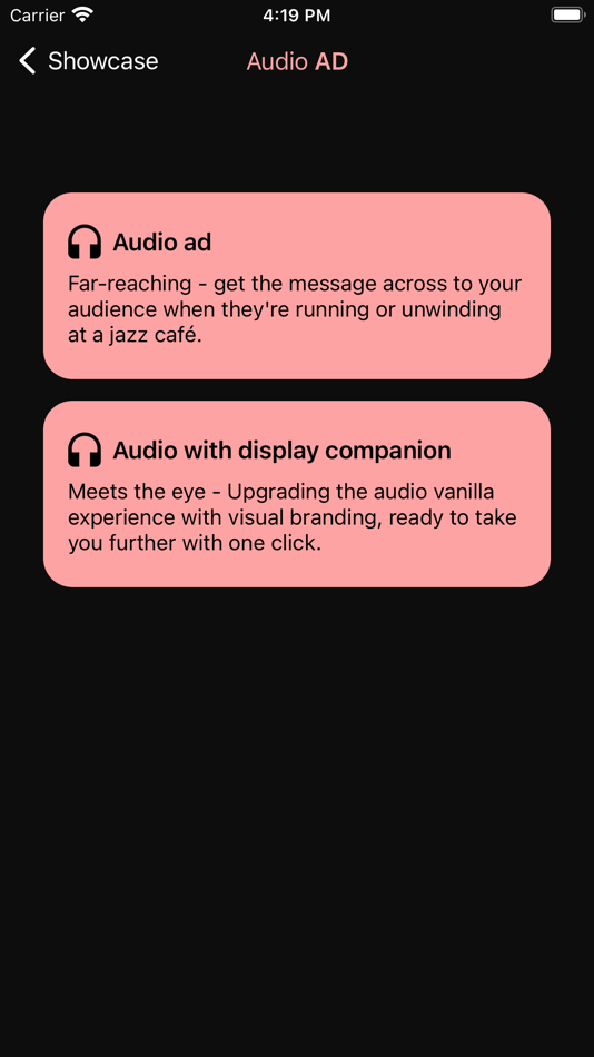 #2. AdsWizz Ad Experience (iOS) By: AdsWizz