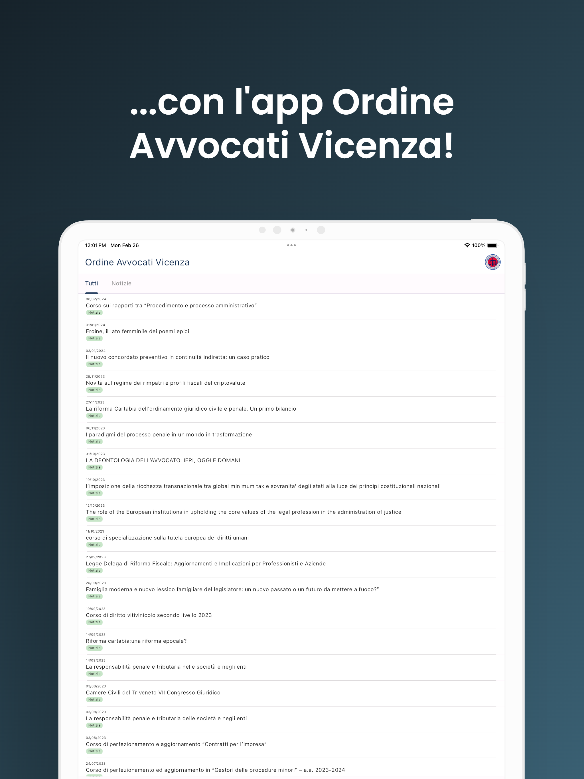 Ordine Avvocati Vicenza
