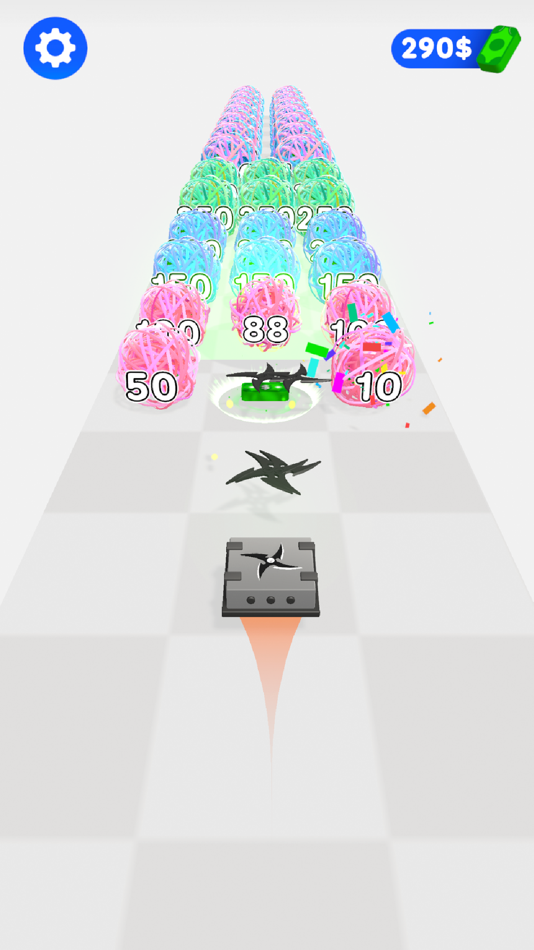 #3. Shuriken Run! (iOS) Podle: Yeapp Yazilim Anonim Sirketi