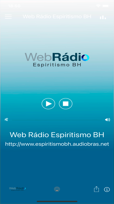 Web Rádio Espiritismo BH Screenshot