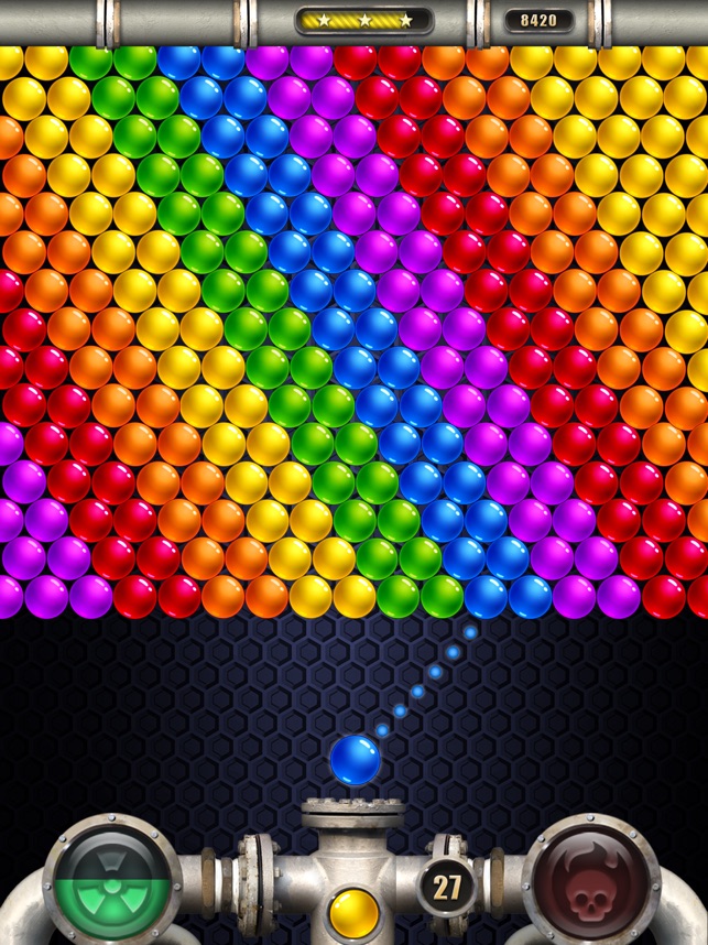 jogo bubble shooter bolinhas coloridas nível 14 al 17