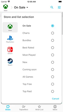 Game screenshot CheapCharts Games apk