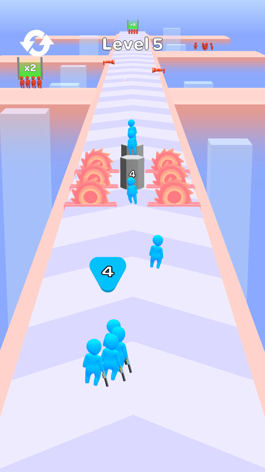 #5. Running Crowd (iOS) Podle: Ozan Kasikci