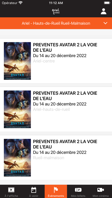 Cinéma Ariel Screenshot