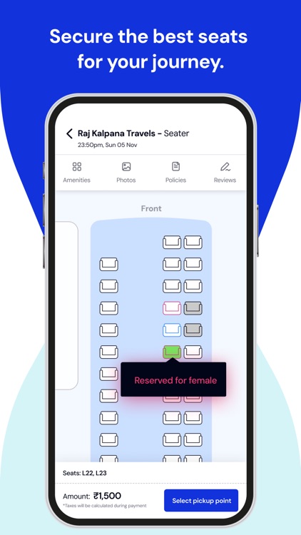 FreezeBooking: Bus Booking App