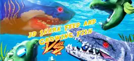Game screenshot 3D Shark Feed and Growing Fish mod apk