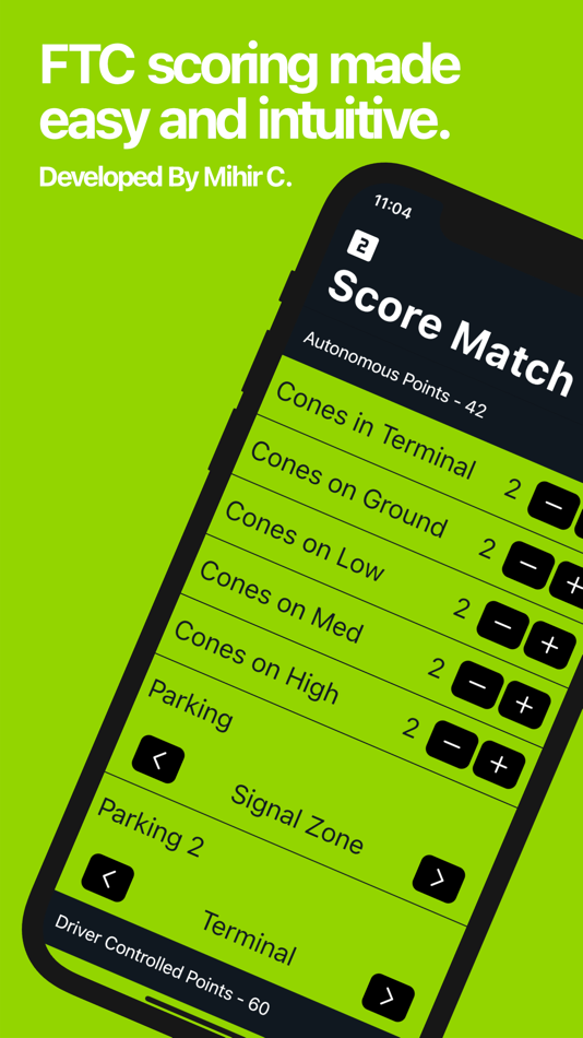 FTC Scorer 2022 by Mihir C. - 1.0 - (iOS)