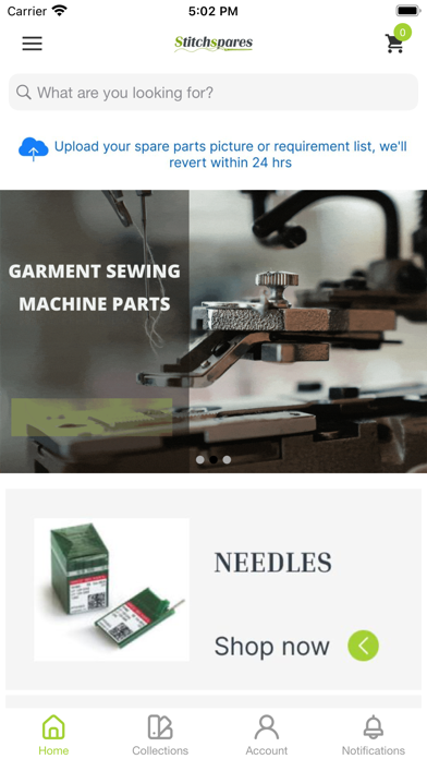 StitchSpares.com Screenshot