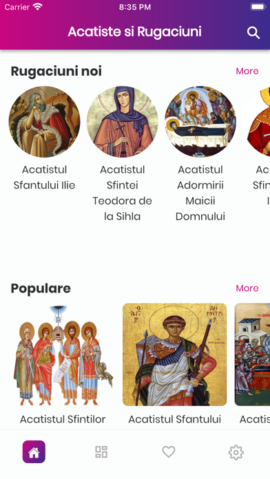 Acatiste ale tuturor sfintilor Screenshot