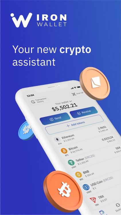 IronWallet: Safe Crypto Wallet