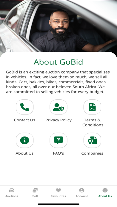 GoBid iPhone screenshot 6
