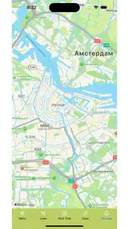 amsterdam subway map iphone screenshot 4