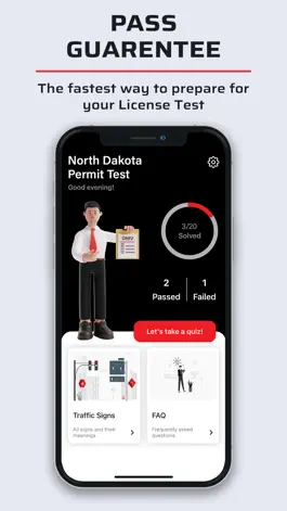 Game screenshot North Dakota DMV Permit Test mod apk