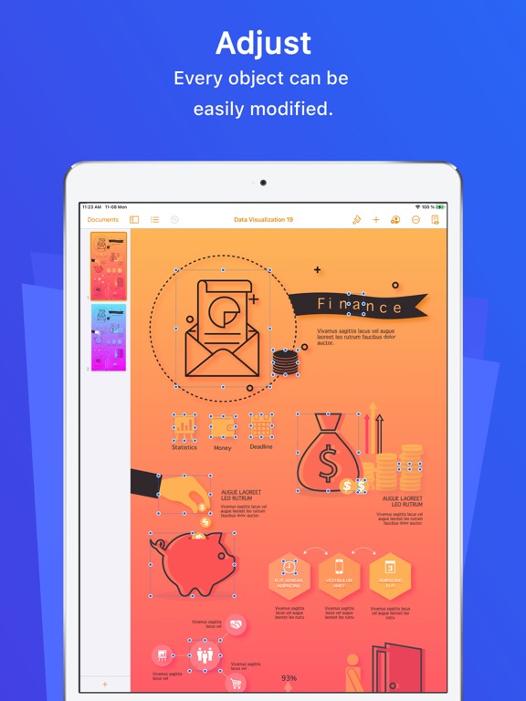 Screenshot #6 pour Infographics Prime - Templates