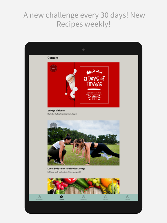 Sisterhood of Movement iPad screenshot 2 - Health & Fitness app