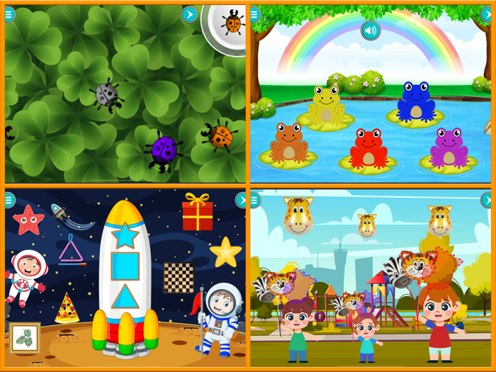 Baby Games Shape Color and Size