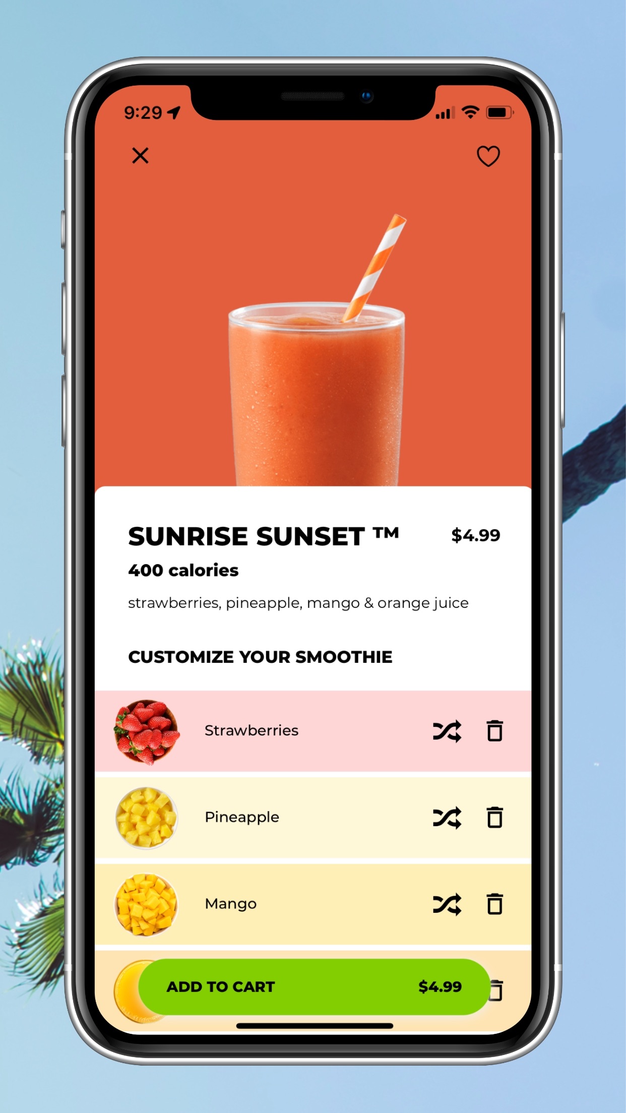Tropical Smoothie Cafe screenshot 5