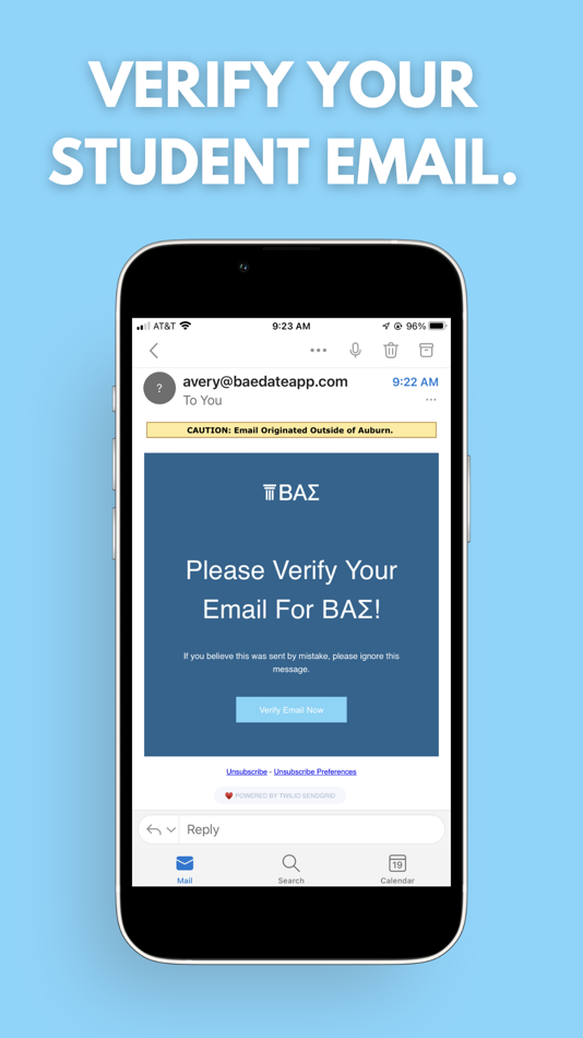 #3. BAE - The College Date App (iOS) Podle: Avery Arasin