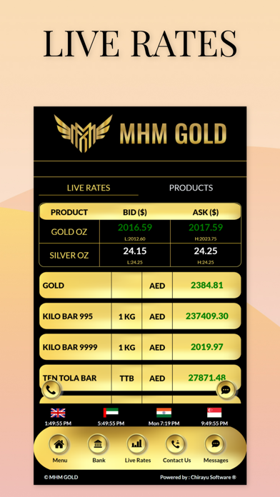 MHM GOLD Screenshot