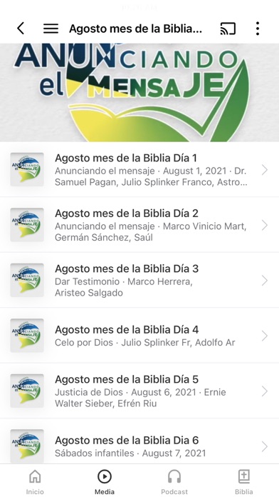 Sociedad Bíblica de México Screenshot