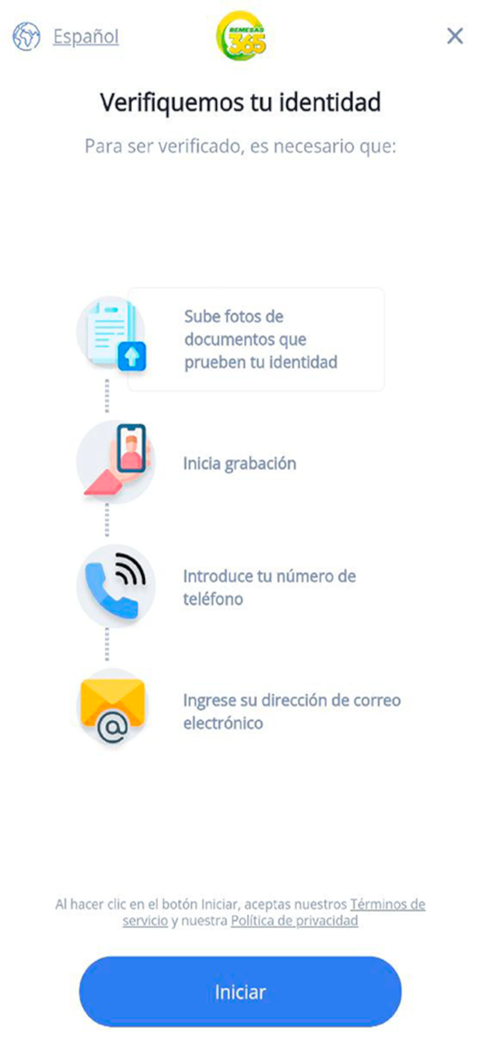 Billetera Remesas 365