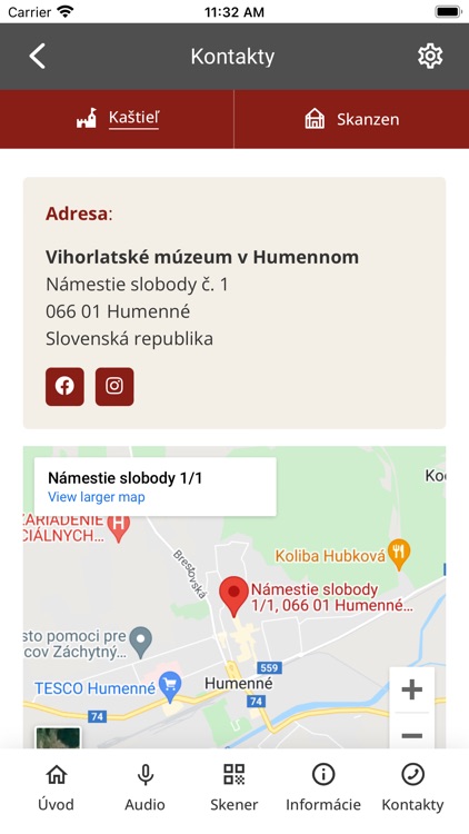 Vihorlatské múzeum screenshot-3