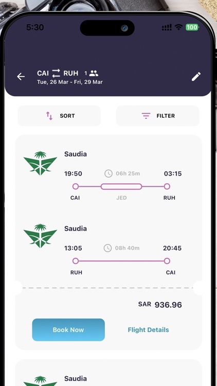 SAFARNI Flight & Hotel Booking screenshot-3