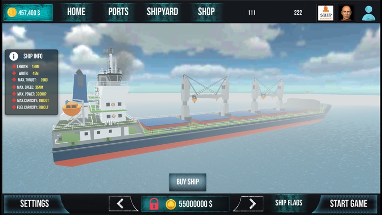 Ocean Cargo Ship Simulator