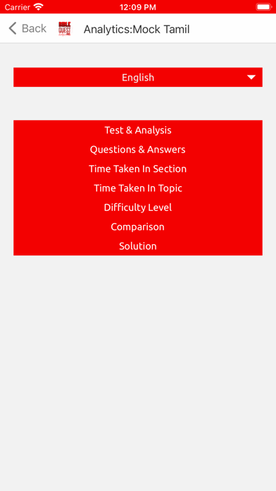 Bible Quest Test Screenshot