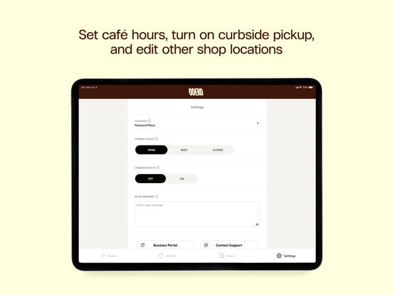 Odeko Business iPad screenshot 4 - Food & Drink app